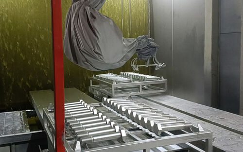 최신 회사 솔루션 정보 Junhe System Solution for Zinc-Aluminum Coating of Wind Power Bolts